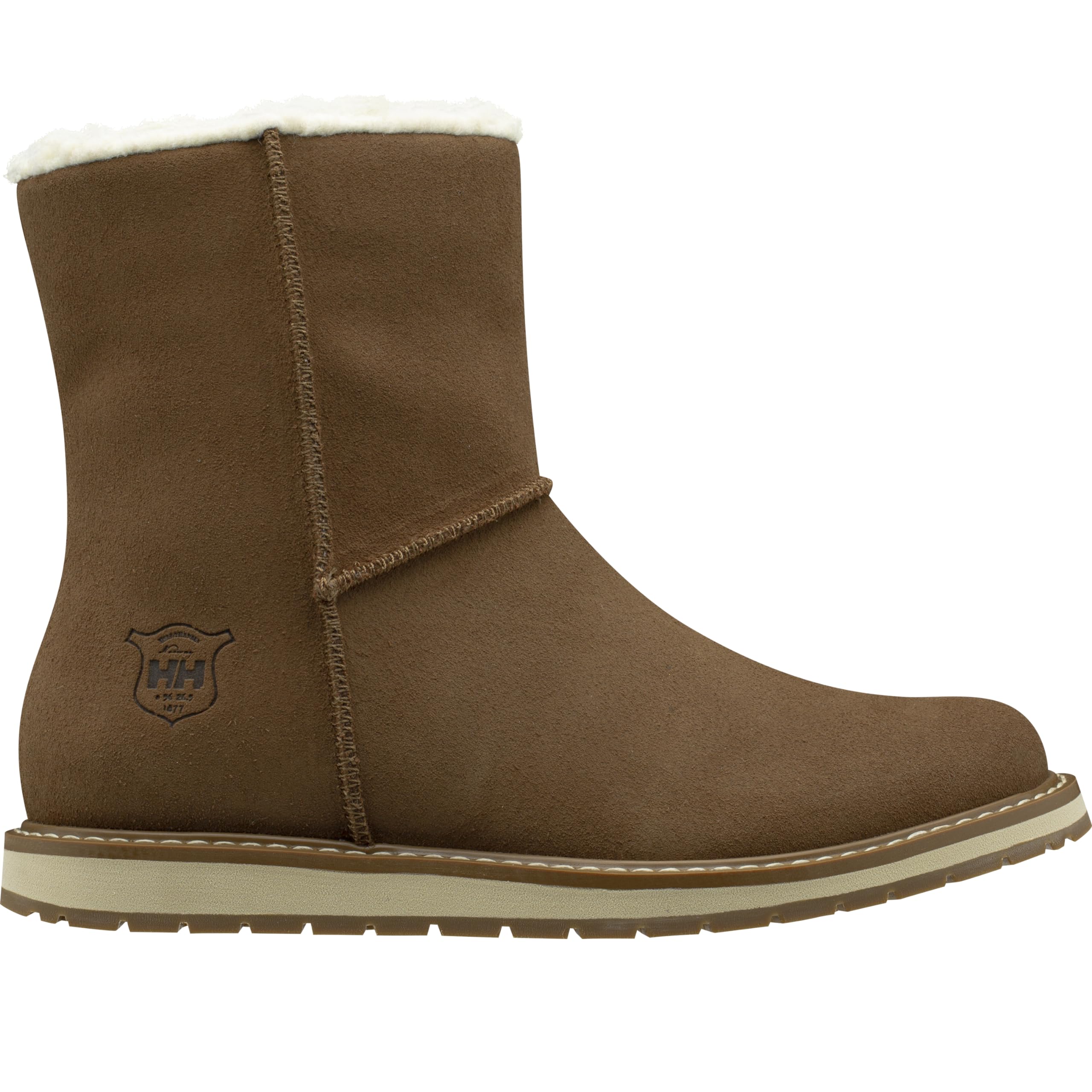 Helly Hansen Women's Annabelle Waterproof Leather Slip-On Winter Boots - Warm & Comfortable for Snow, Rain & Cold Weather