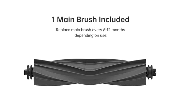 Dreame Replacement Main Brush Compatible with L10s Ultra, D10s Plus, L10 Prime & L20 Ultra Robot Vacuums - High-Performance Cleaning for Hard Floors & Carpets