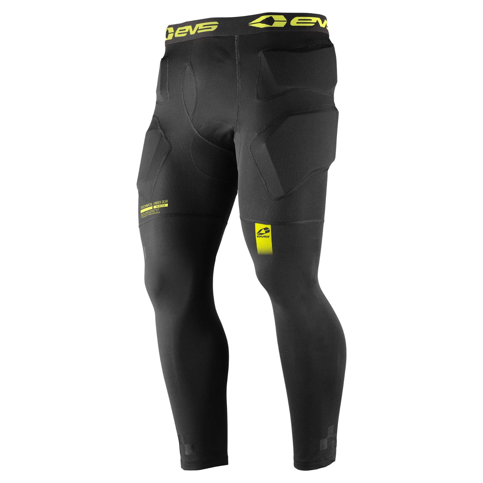 EVS Sports TUG Bottom - Winter Impact 3/4 Length Pants for Motocross, Snowboarding & Cold Weather Riding, Black
