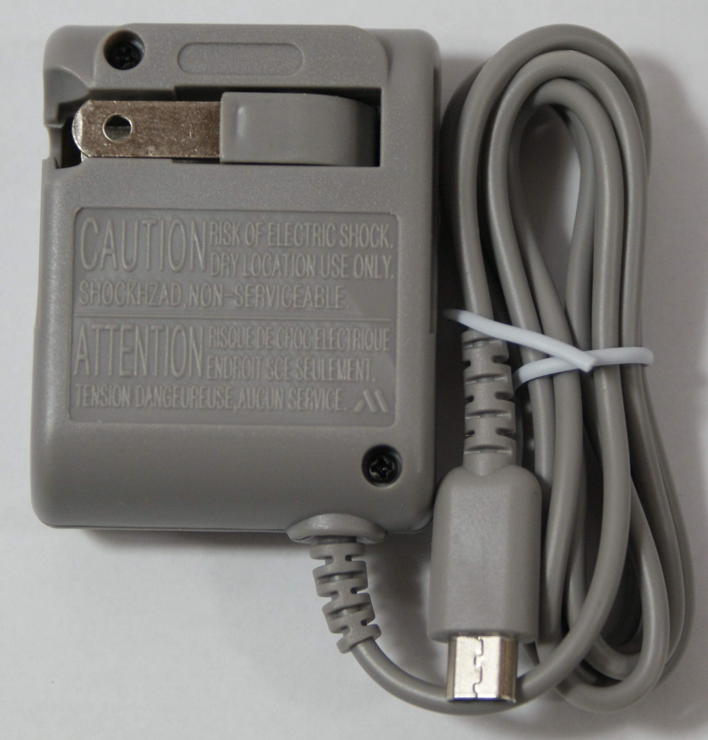 Original Nintendo DS Lite Home Charger AC Adapter Plug - Fast Charging Power Supply for Nintendo DS Lite - Perfect for Gaming at Home or Travel