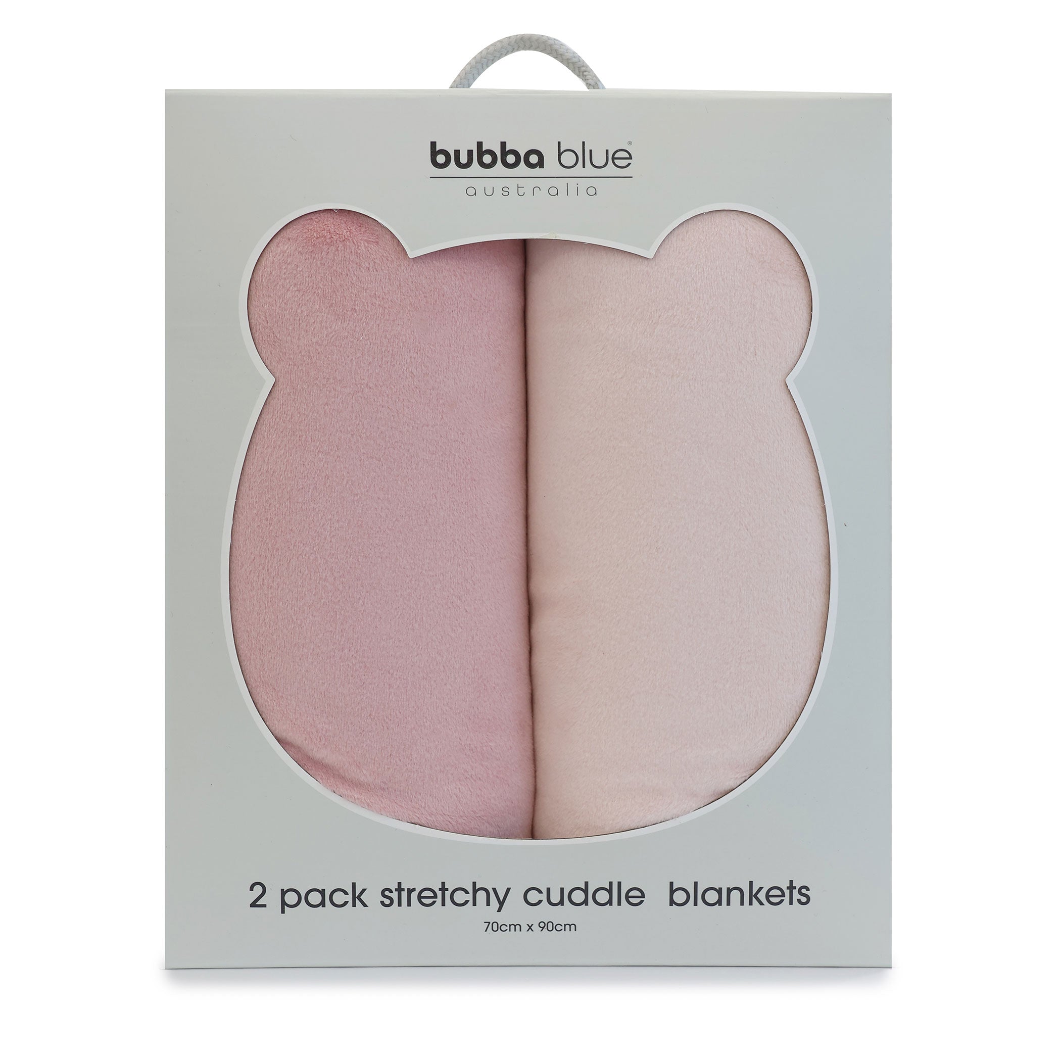 Nordic 2-Pack Stretchy Velour Cuddle Blankets - Soft Berry & Rose Throw Blankets for Sofa, Bed, and Cozy Home Decor