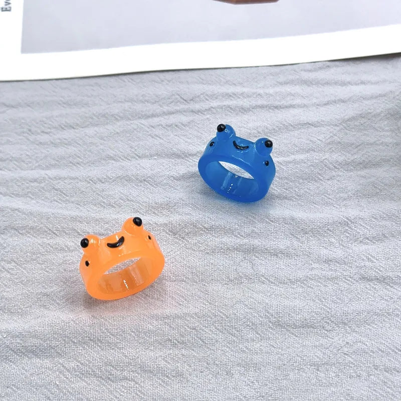 Cute Frog Ring for Women - Adorable Animal Jewelry Gift for Her - Perfect for Birthdays, Anniversaries & Everyday Wear