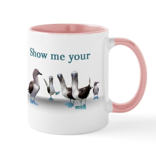 White/Pink Inside - Boobies Mug