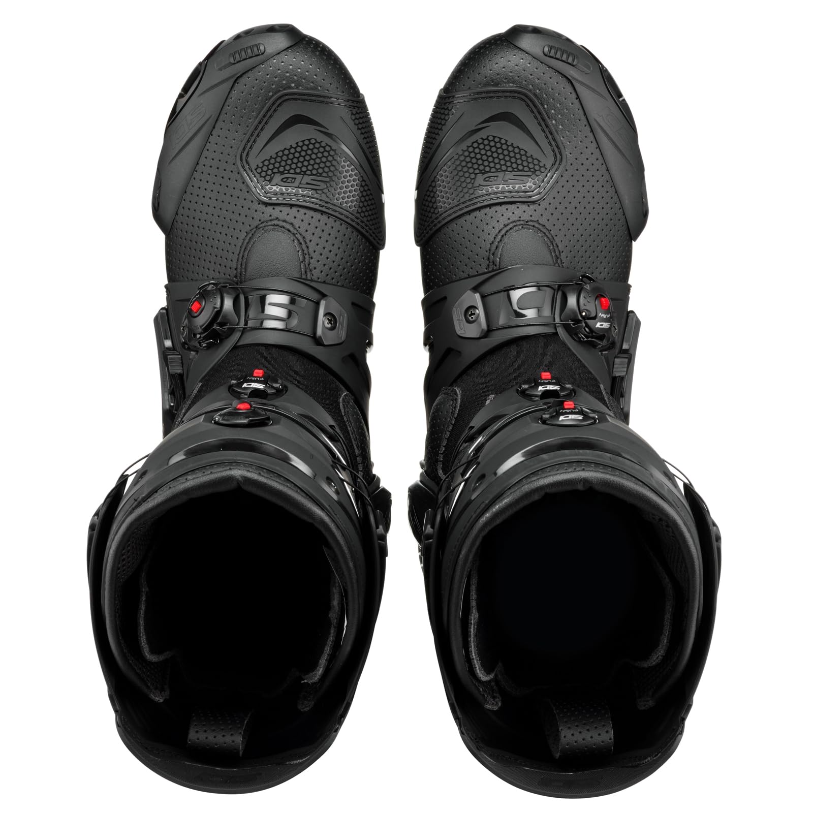 SIDI Rex Air Road Motorcycle Boots for Men - Durable & Comfortable Riding Shoes for Adventure & Touring Bikes - Perfect for Long-Distance Rides & Commuting