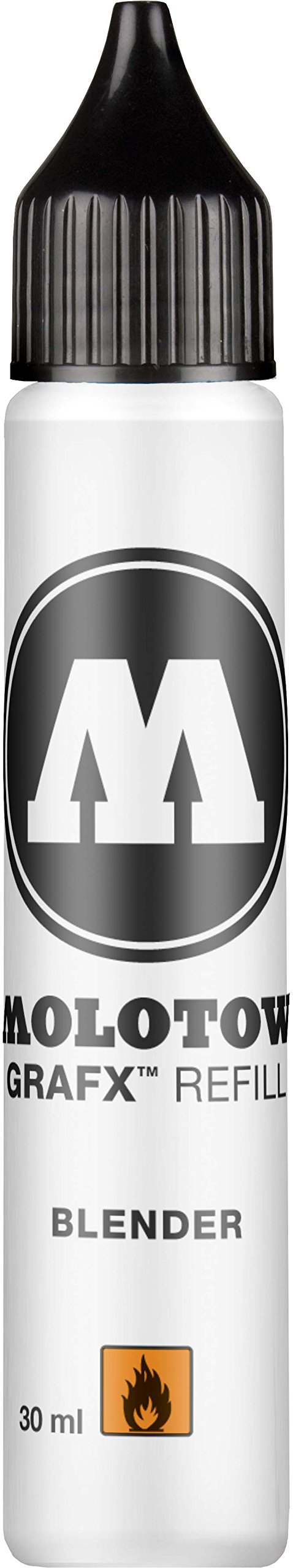 Molotow GRAFX Aqua Ink Blender Refill - 30ml Bottle for Graffiti, Calligraphy & Airbrush Art - Premium Alcohol-Based Ink for Artists & Designers (699.040)