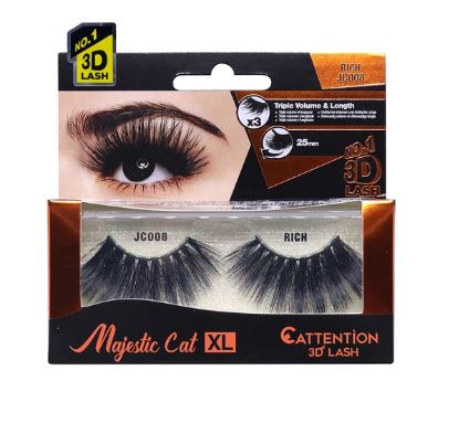 MAJESTIC LASHES - Premium False Eyelashes for Dramatic Look (Choose Your Style) - Perfect for Parties, Weddings & Special Occasions