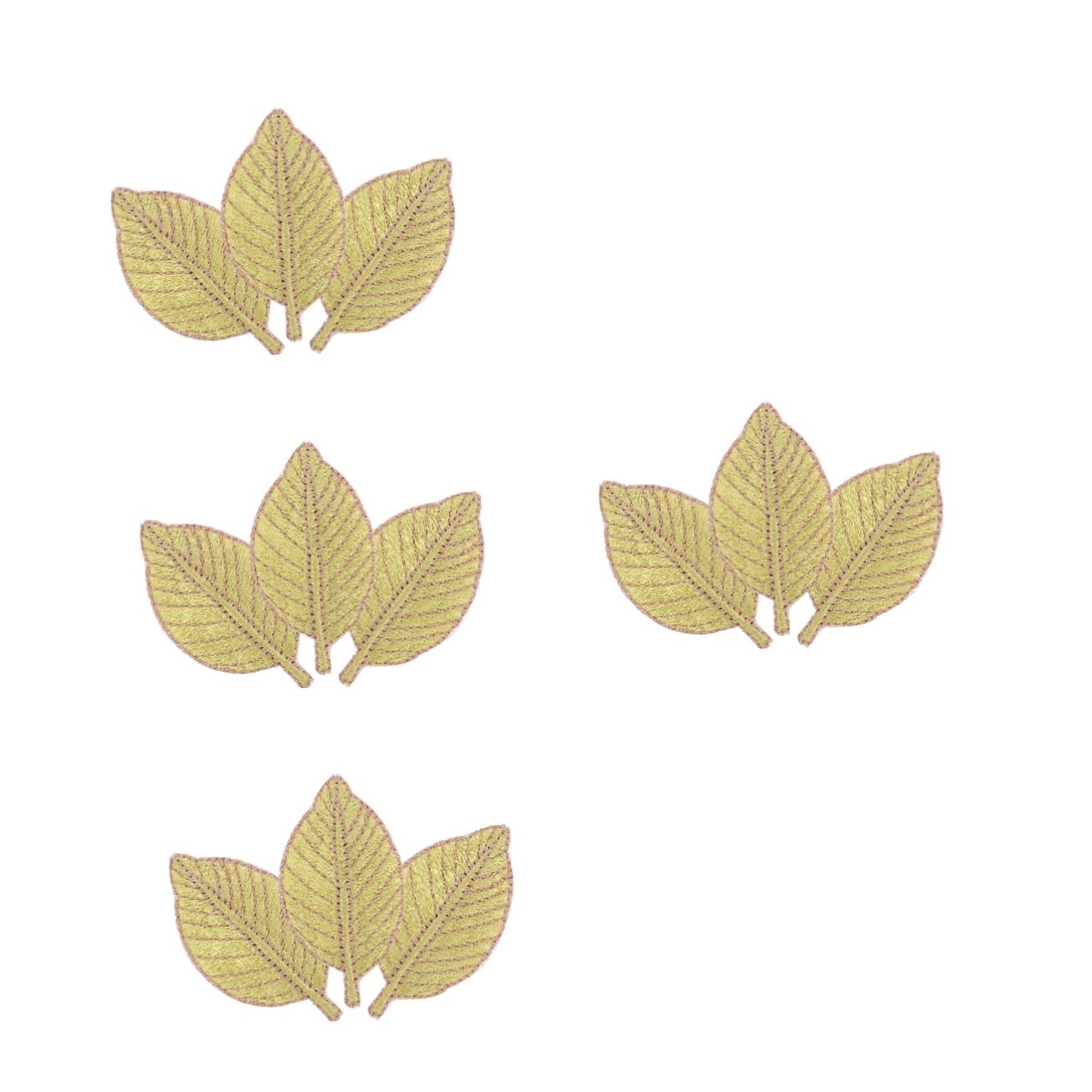 Wakauto 12 Pcs Green Leaf Hair Clips - Natural Fabric Hairpins for Women, Girls - Perfect for Boho, Wedding, Party & Everyday Hairstyles