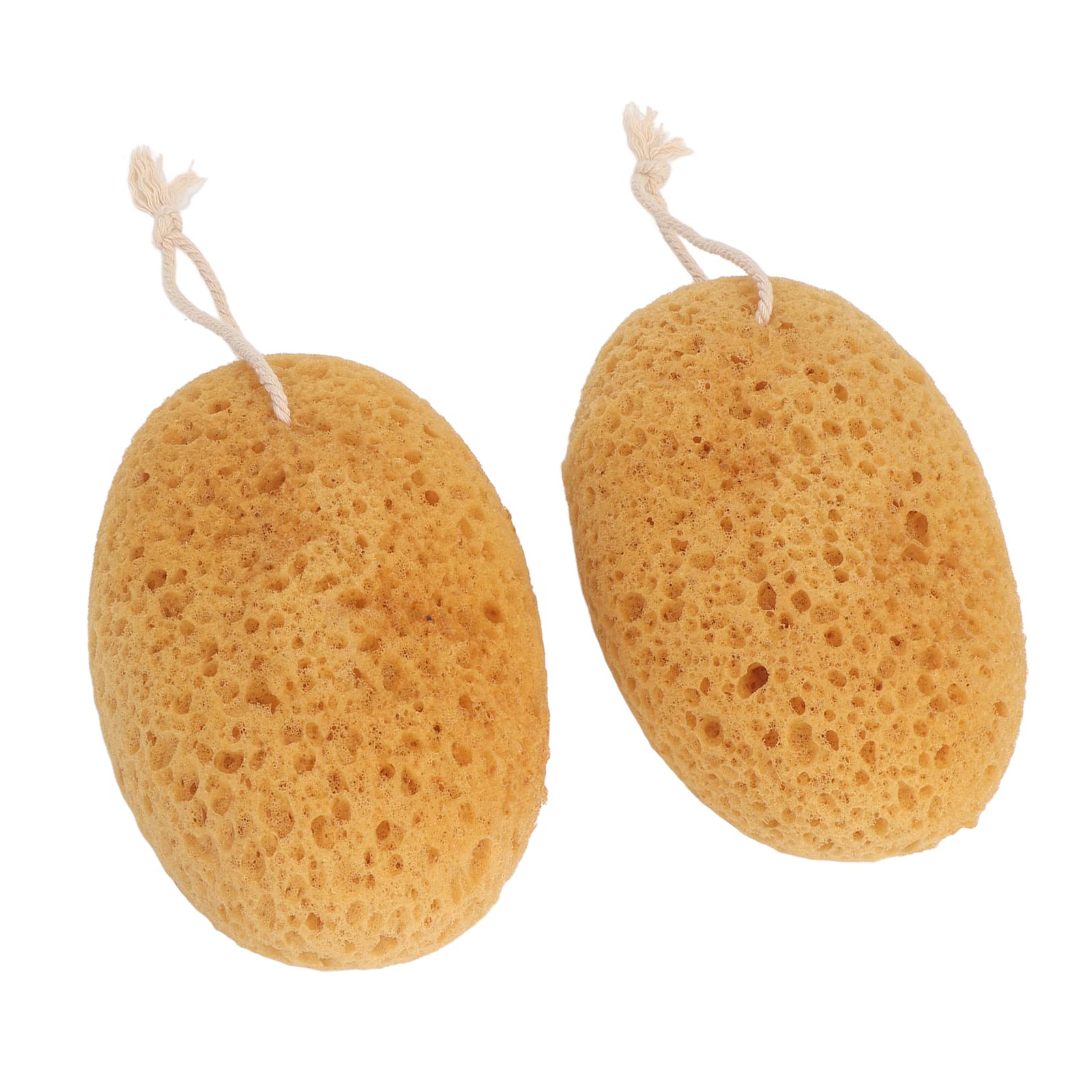Exfoliating Bath Sponge for Smooth Skin - 2pcs Body Scrubber for Shower & Spa