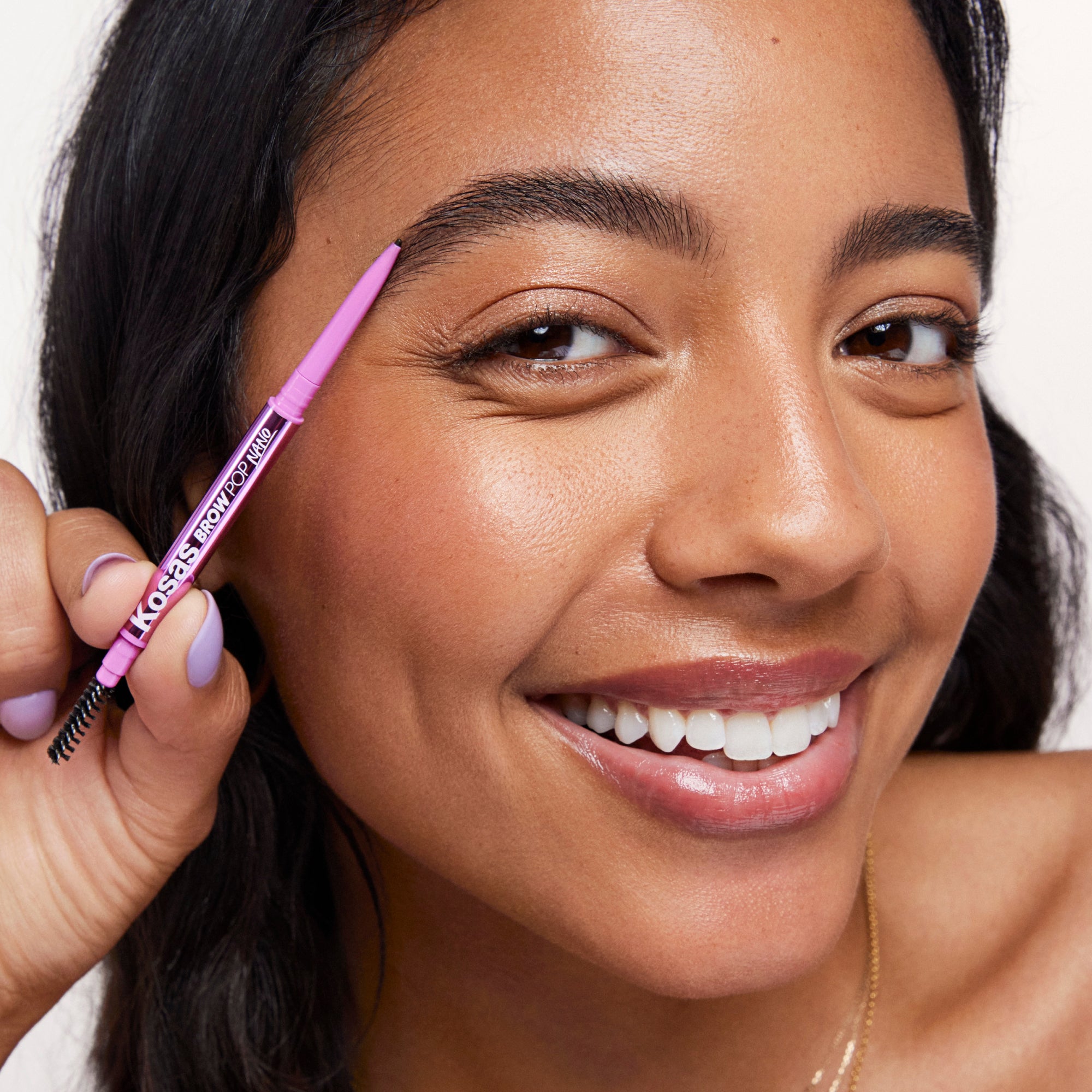 Brow Pop Nano Ultra Fine Detailing Pencil - Natural Looking Eyebrow Pencil for Precise Hair Strokes & Defined Brows - Perfect for Everyday Makeup & Professional Use