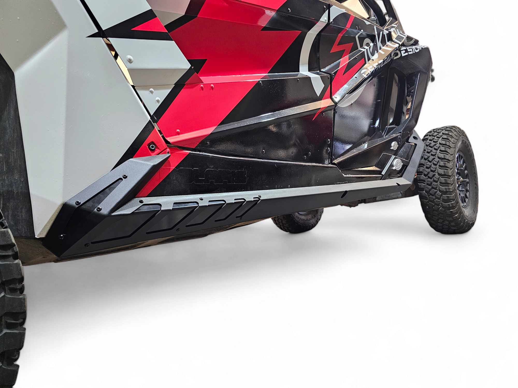 Polaris RZR Pro XP Pro R Turbo R 4-Seat Rock Guards - Heavy Duty Volt Series RKS610010 for Off-Road Protection (2020-2025 Models) | Perfect for Trail Riding & Rocky Terrain Adventures