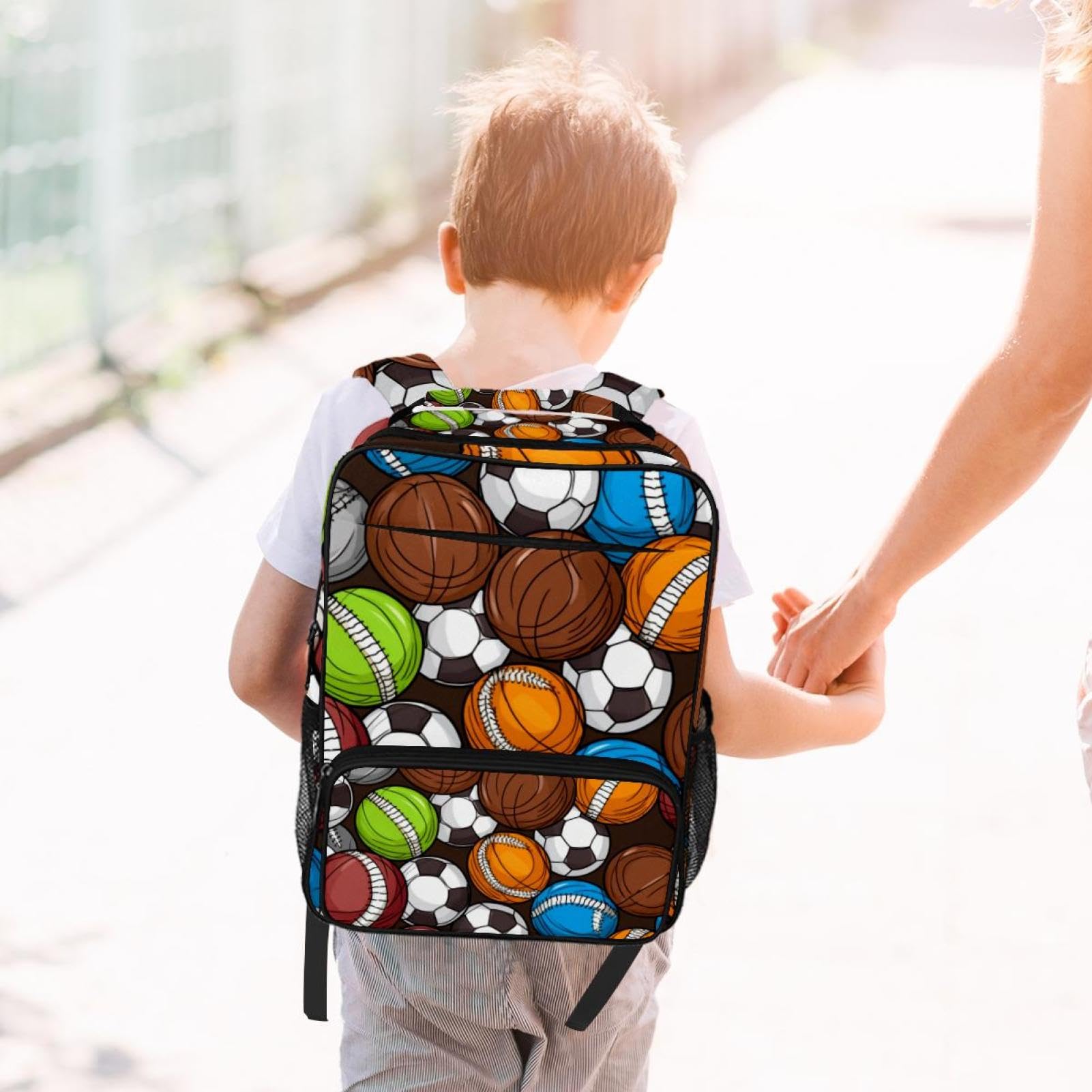 Waterproof Travel Backpack for Women & Men - Lightweight Hiking Backpack with Basketball/Football/Volleyball Ball Compartment - Perfect for Sports, Gym, School & Outdoor Adventures