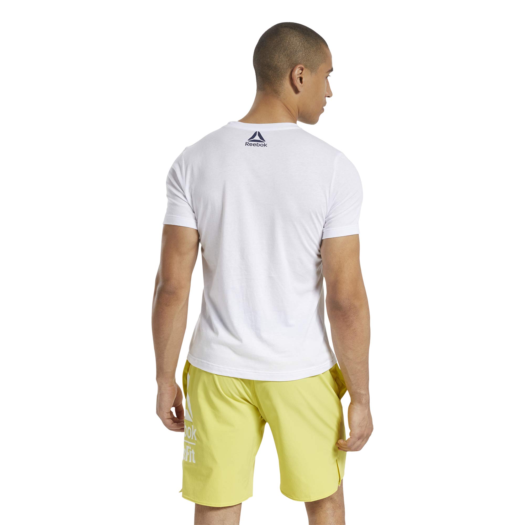 Reebok Men's CrossFit Games Performance T-Shirt - Breathable Workout Tee for Gym, Training & Fitness Activities