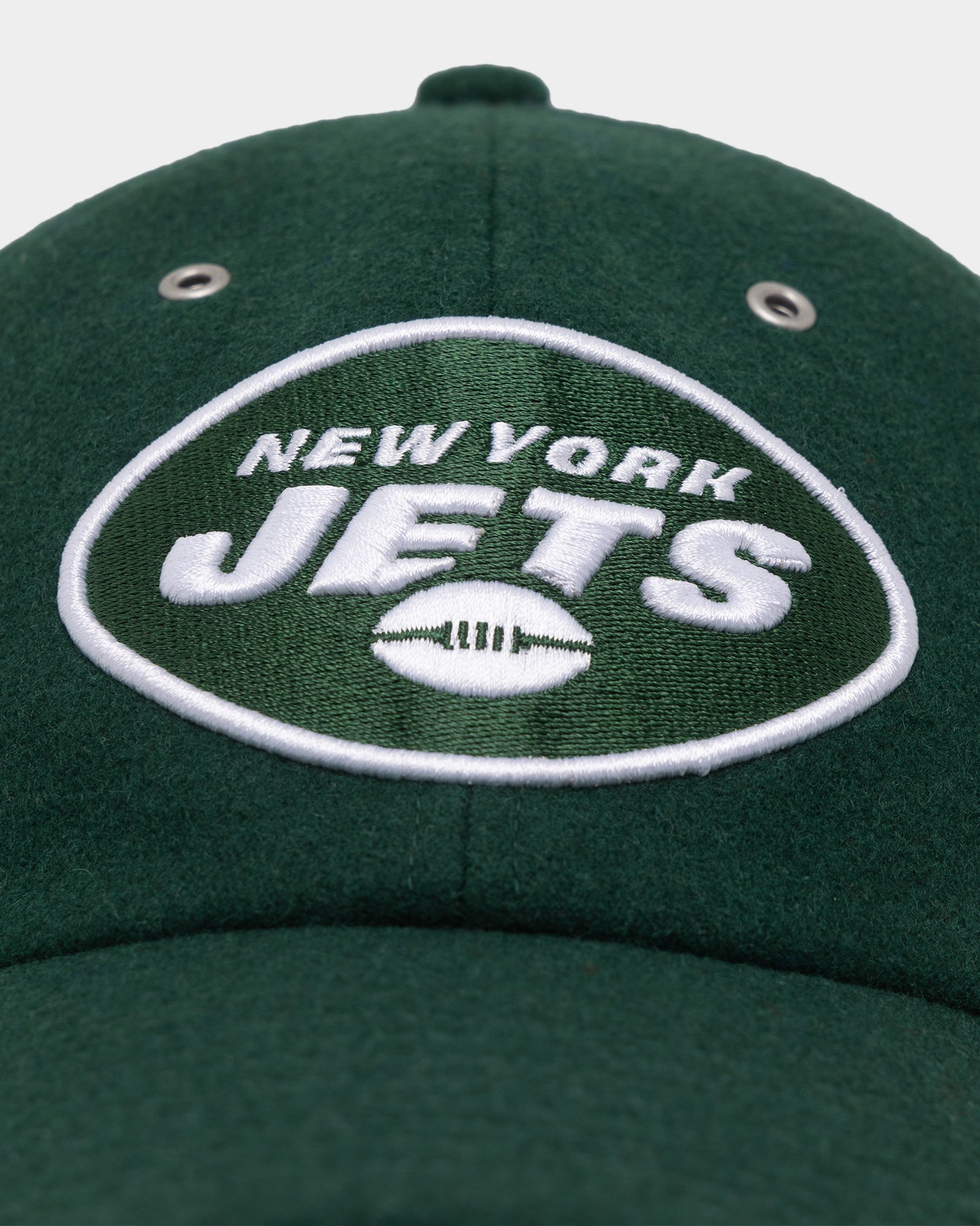 New York Jets '47 Clean Up Strapback Hat - Dark Green Wool Baseball Cap for Men - Perfect for Game Day, Tailgating & Sports Fan Gifts