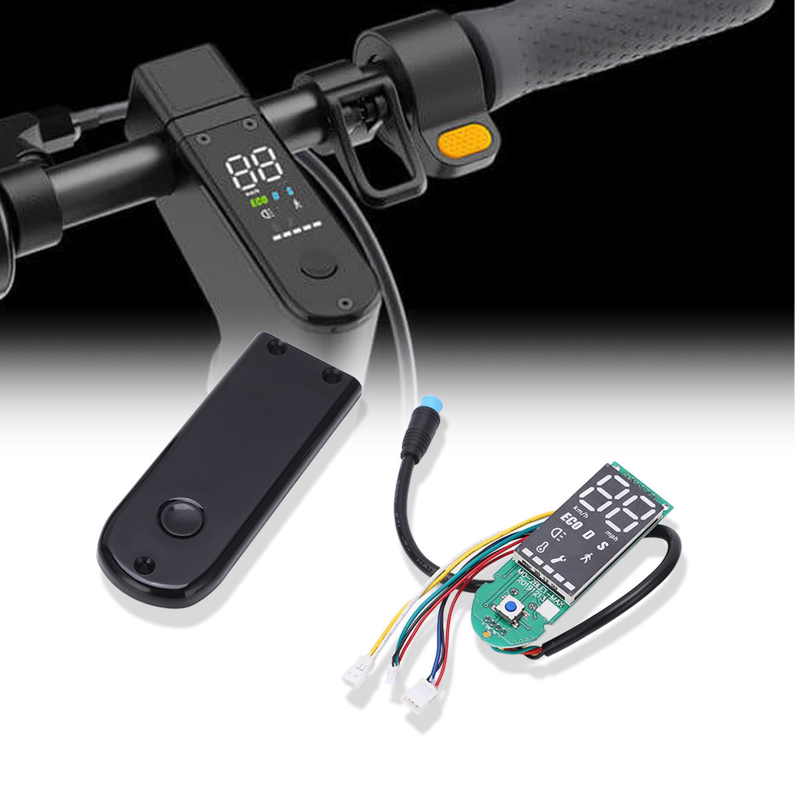 MAX G30 Electric Scooter Dashboard Protective Cover Assembly with Bluetooth Digital Display - Includes Screw & Wrench Kit | Weatherproof & Shockproof for Commuting, Outdoor Riding & Urban Travel