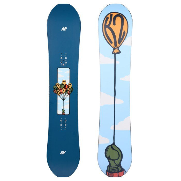 2023 K2 Bottle Rocket Snowboard - All-Mountain Freestyle Board for Men & Women | Perfect for Park, Powder & Groomed Runs