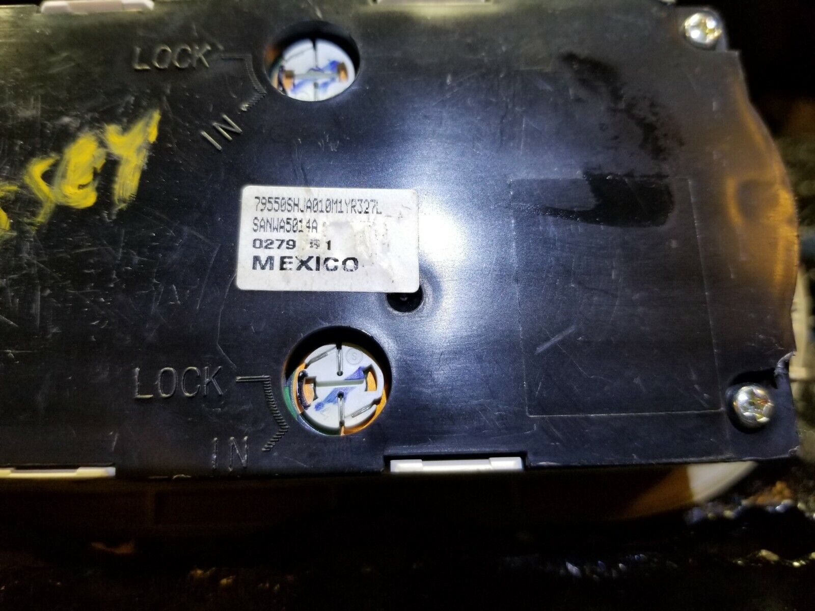 06-10 Honda Odyssey Rear Roof AC Heater Climate Control Switch OEM Part 84 - Perfect for AC System Repair & Replacement in Minivans