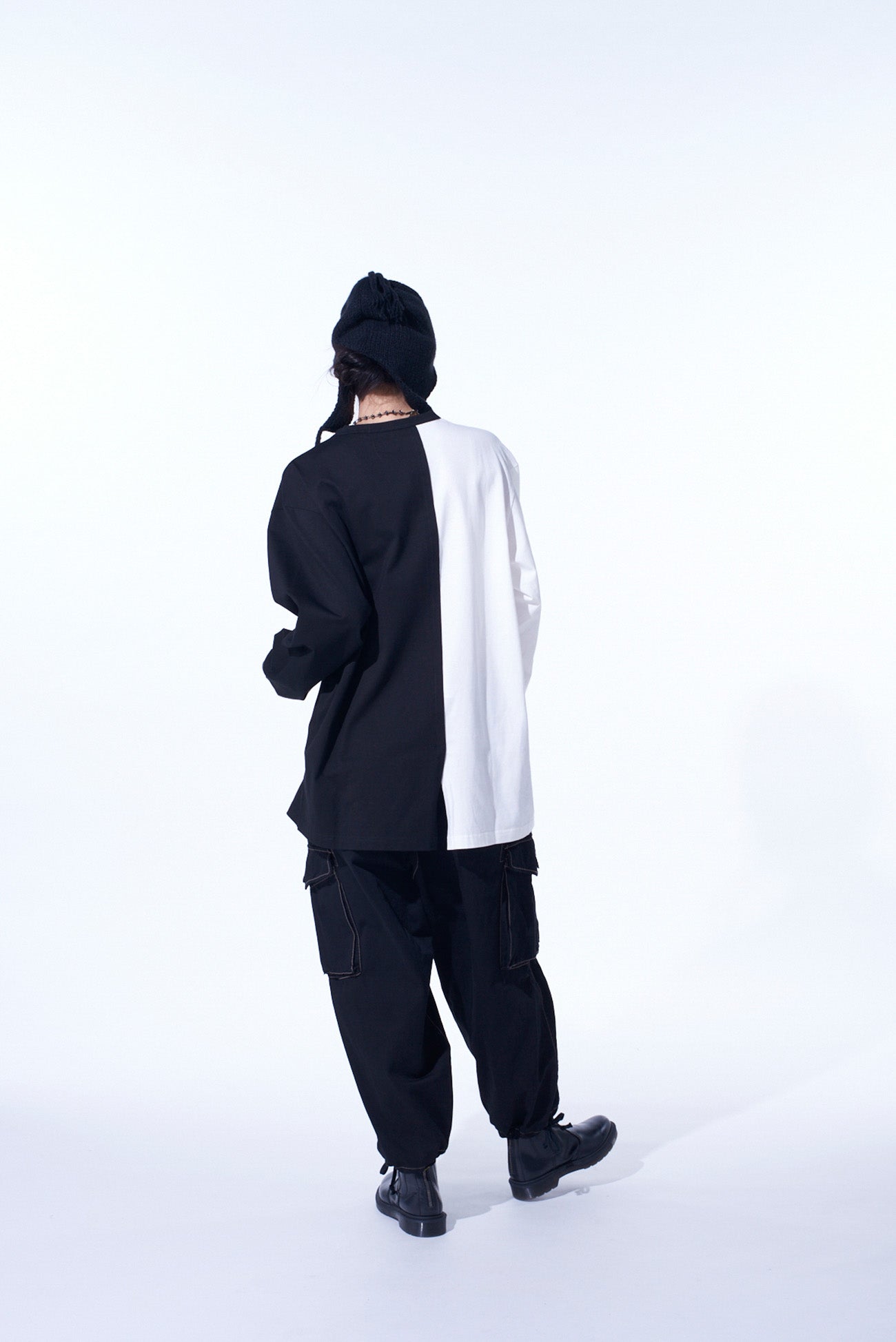 Premium Cotton Twill Garment Dyed Balloon Cargo Pants for Men - Comfortable & Stylish Outdoor Workwear & Casual Streetwear