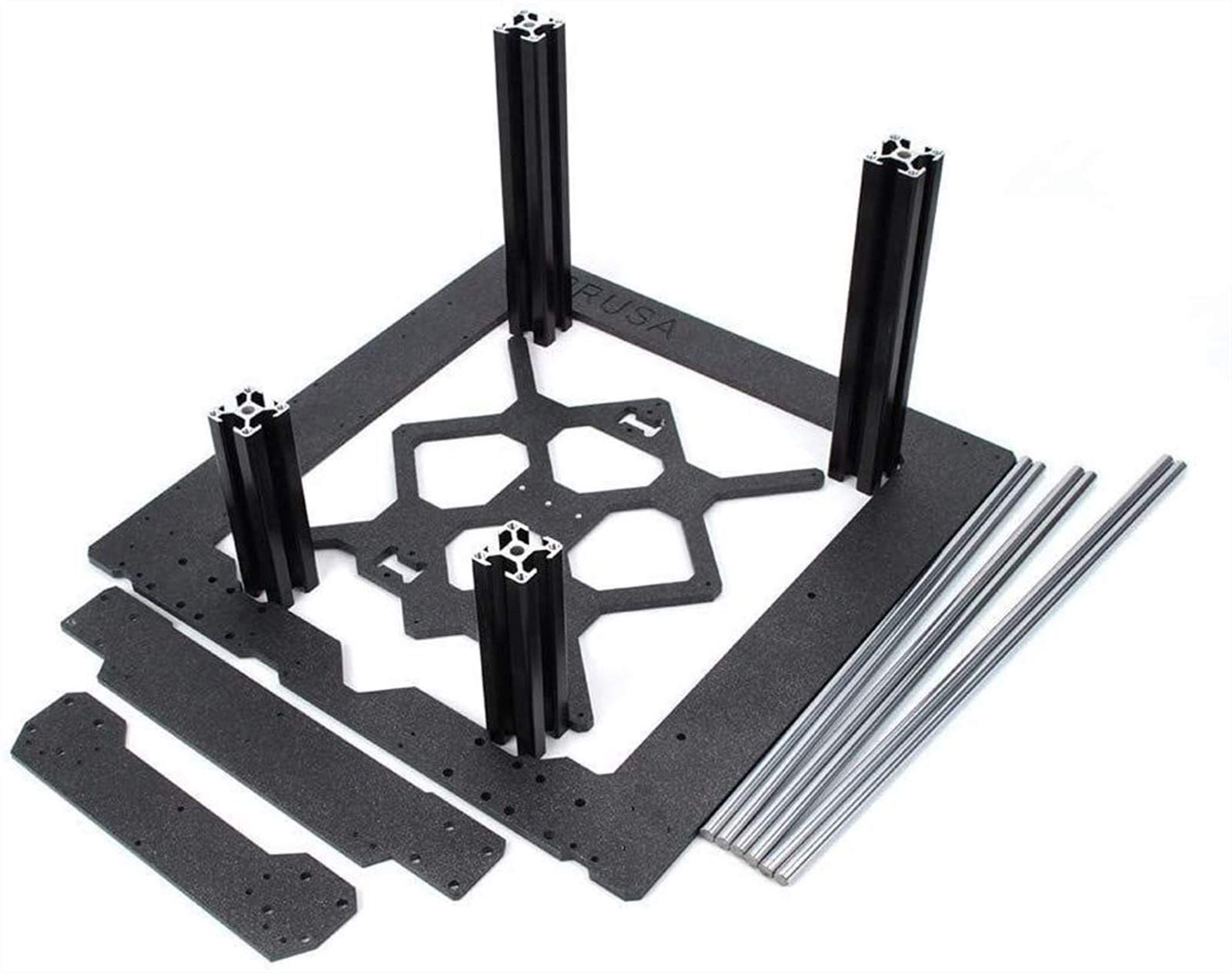 Original Prusa I3 Mk3 3D Printer Parts - Aluminum Frame & Smooth Rods Kit - High Precision Replacement Parts for 3D Printing - Perfect for DIY Repairs & Upgrades