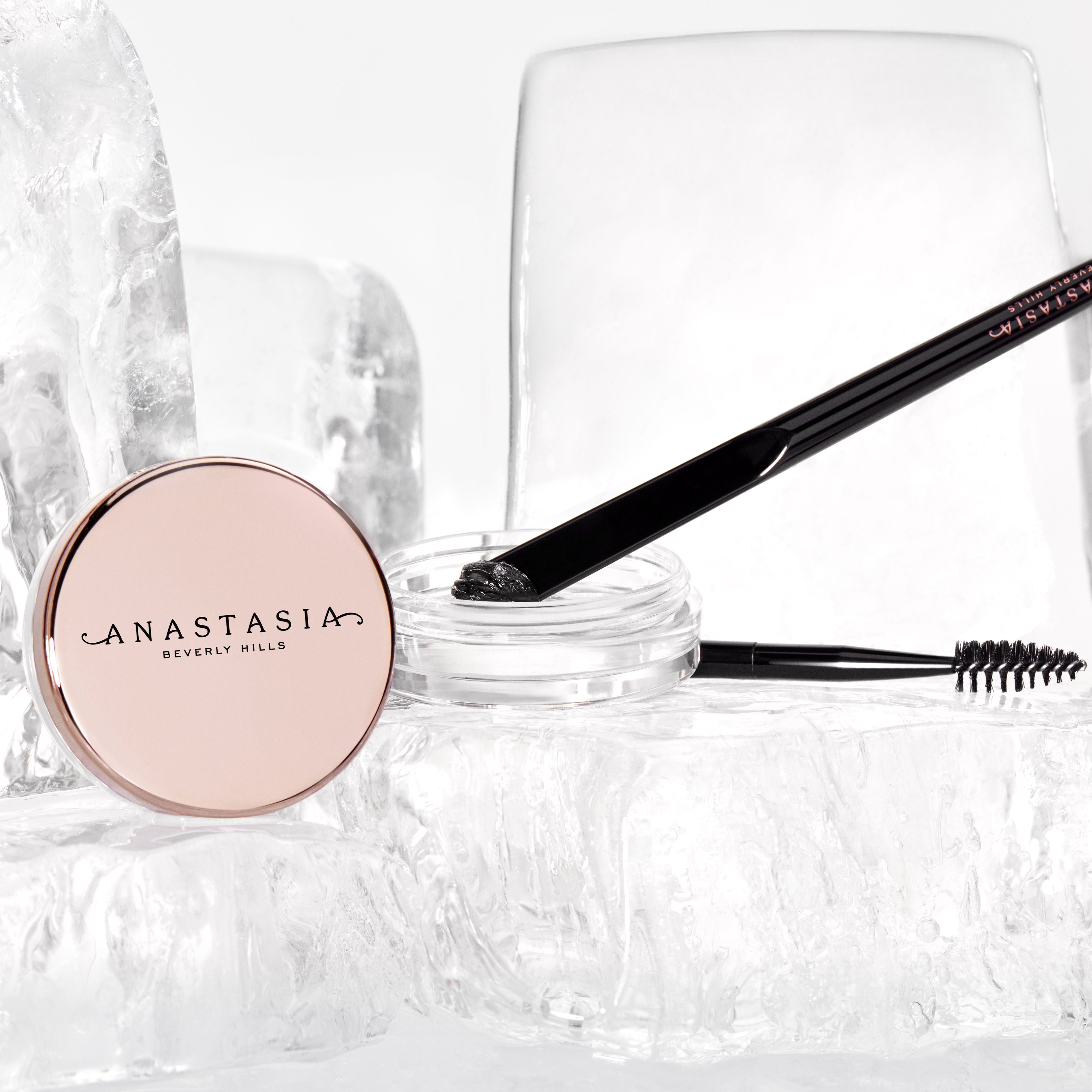 Brow Freeze Dual Ended Applicator - Eyebrow Styling Wax & Brush for Perfectly Shaped Brows | Salon-Quality Grooming at Home