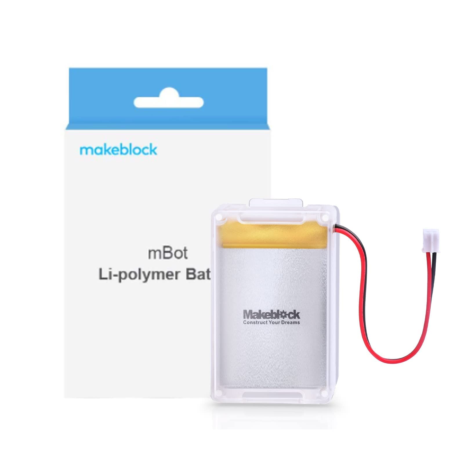 Makeblock mBot Robot Kit - STEM Educational Robotics for Kids with 1800mAh Rechargeable Battery | Coding, Programming & DIY Learning Toy for Classroom & Home STEM Projects