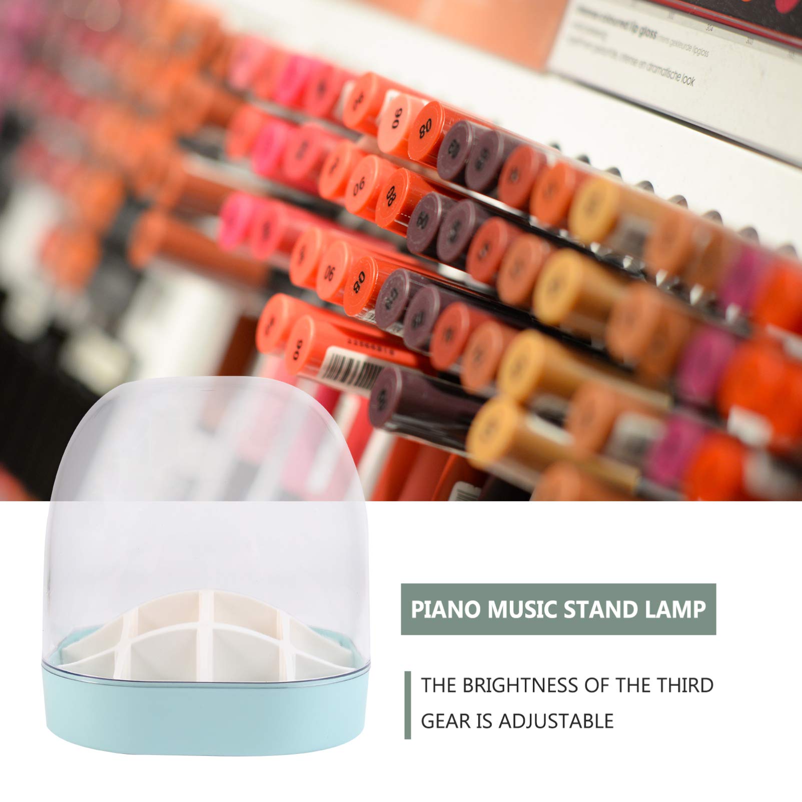 1pc Clear Transparent Lipstick Storage Box - 9 Grid Cosmetic Organizer Case for Makeup, Lipsticks & Cosmetics - Perfect for Vanity, Travel & Bathroom Organization