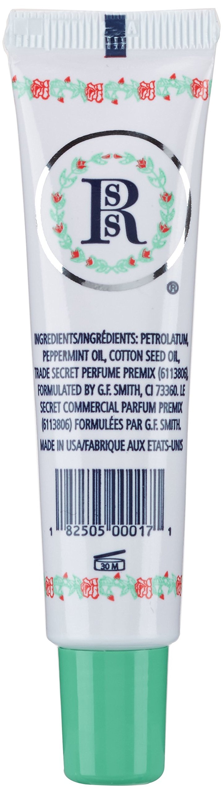 Smith's Rosebud Perfume Co. Minted Rose Lip Balm - 0.5 oz Tube, Hydrating & Soothing Lip Care for Dry Lips - Perfect for Daily Use, Travel & On-the-Go Moisturizing