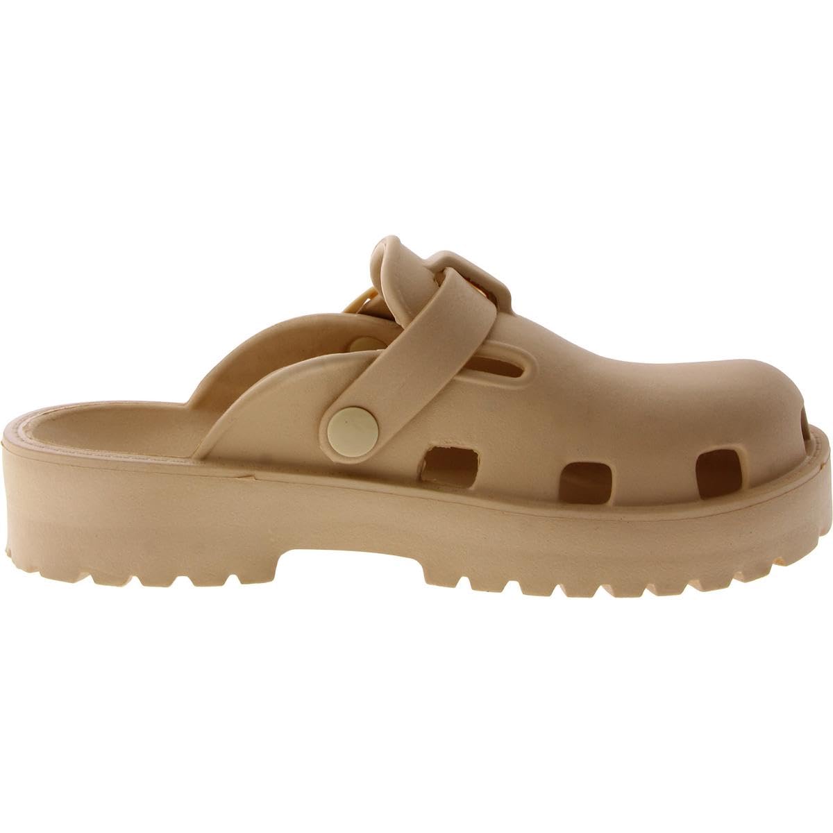 Free People Women's Karlie Buckle Clog Mule - Comfortable Slip-On Shoes for Women, Casual & Boho Style - Perfect for Everyday Wear, Beach Outings & Music Festivals