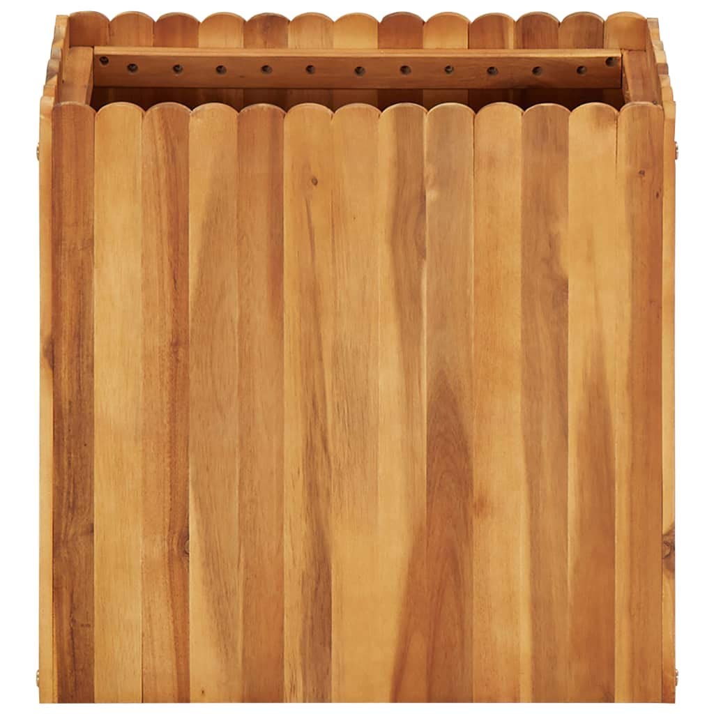 Elevated Wooden Raised Garden Bed Planter Box - Outdoor Gardening Kit for Growing Flowers, Vegetables & Herbs - Perfect for Backyards, Patios & Small Space Gardening