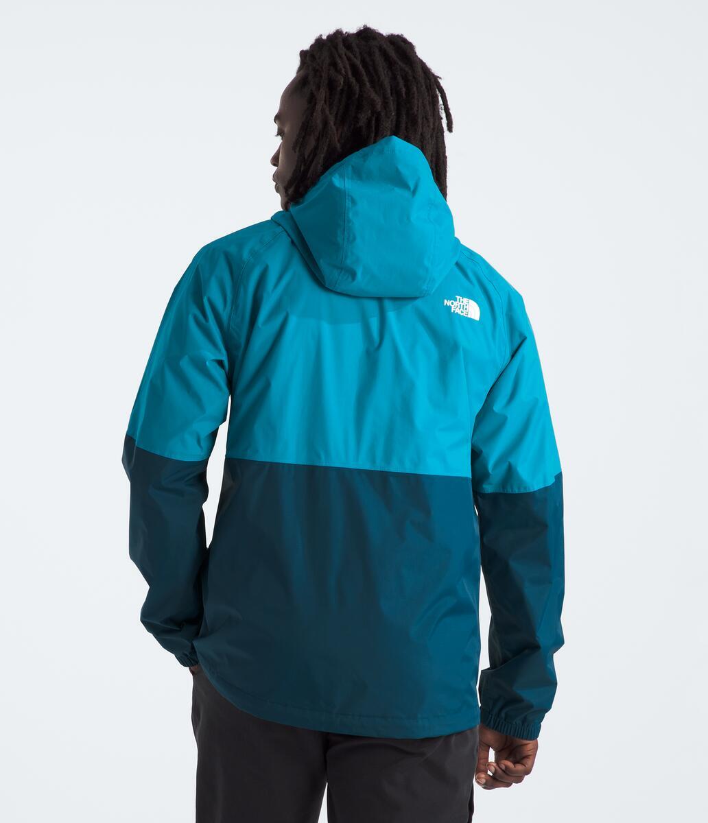 Antora Men's Rain Hoodie - Waterproof Windbreaker Jacket for Outdoor Hiking & Commuting | NF0A7QF3