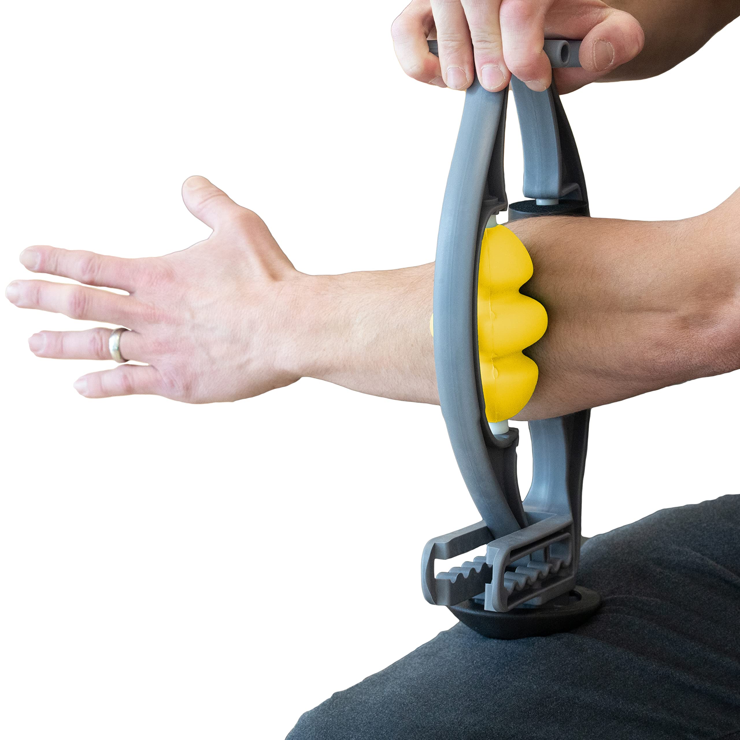 Deep Tissue Arm & Leg Massager Roller for Muscle Pain Relief - Targets Golfer’s Elbow, Tennis Elbow & Carpal Tunnel - Reduce Inflammation & Speed Recovery - Perfect for Athletes, Office Workers & Post-Workout Recovery