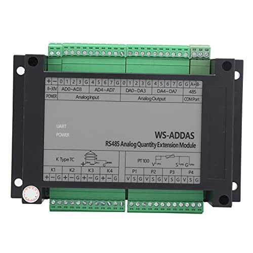 RS485 Analog Extension Board Module - Industrial Automation Control Module for PLC, SCADA, and HMI Systems | WS-ADDAS 1817000 | Ideal for Factory Automation, Process Control, and Equipment Monitoring