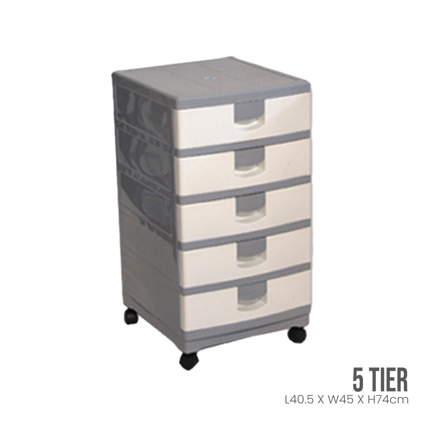 5-Tier Corina Organizer - Space-Saving Storage Shelf for Kitchen, Bathroom, Office | Multi-Purpose Home Organization Solution (806 5)