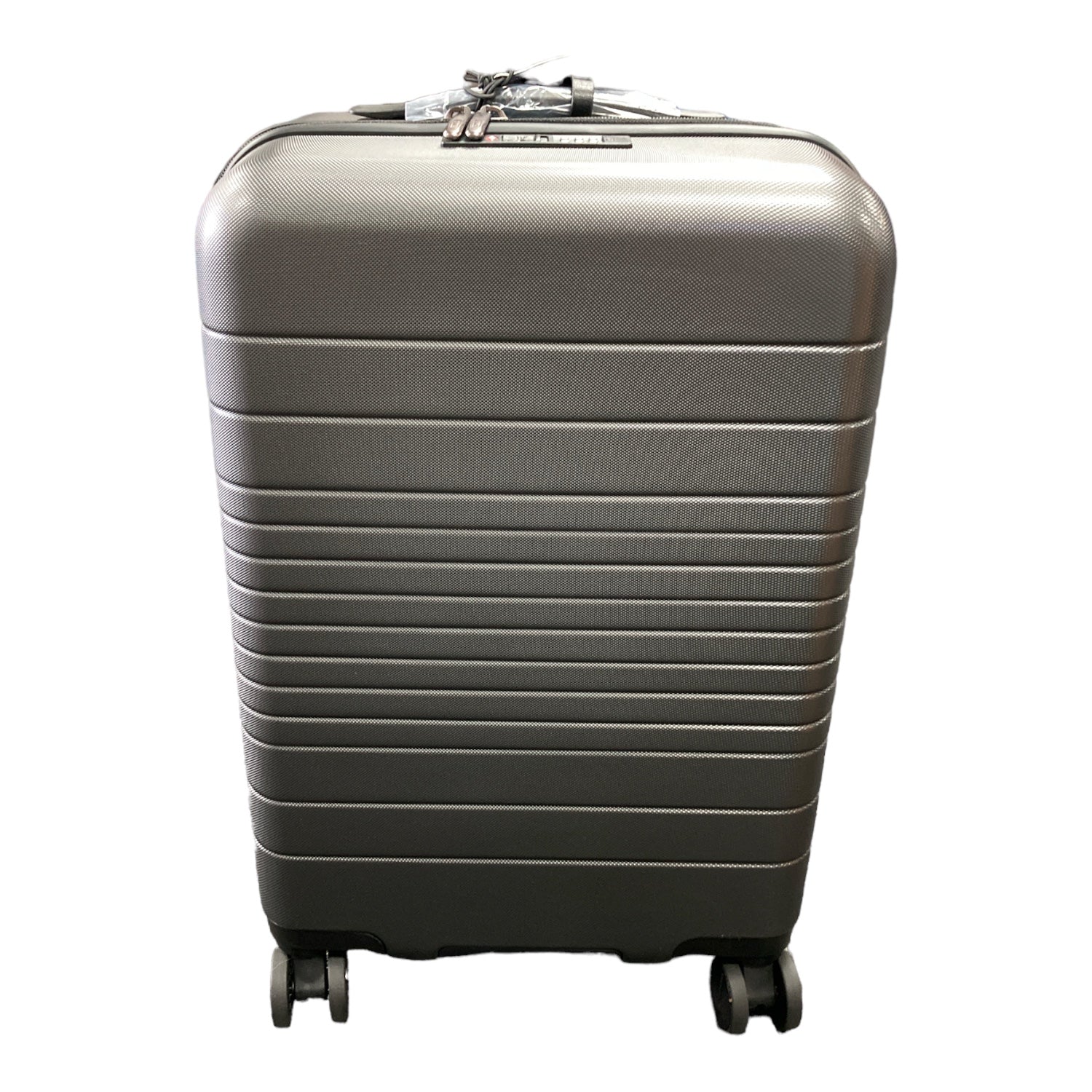 990141510 Hardside Carry On Spinner Suitcase, Gray - Lightweight Luggage for Air Travel with 360° Spinner Wheels, Perfect for Business Trips & Weekend Getaways