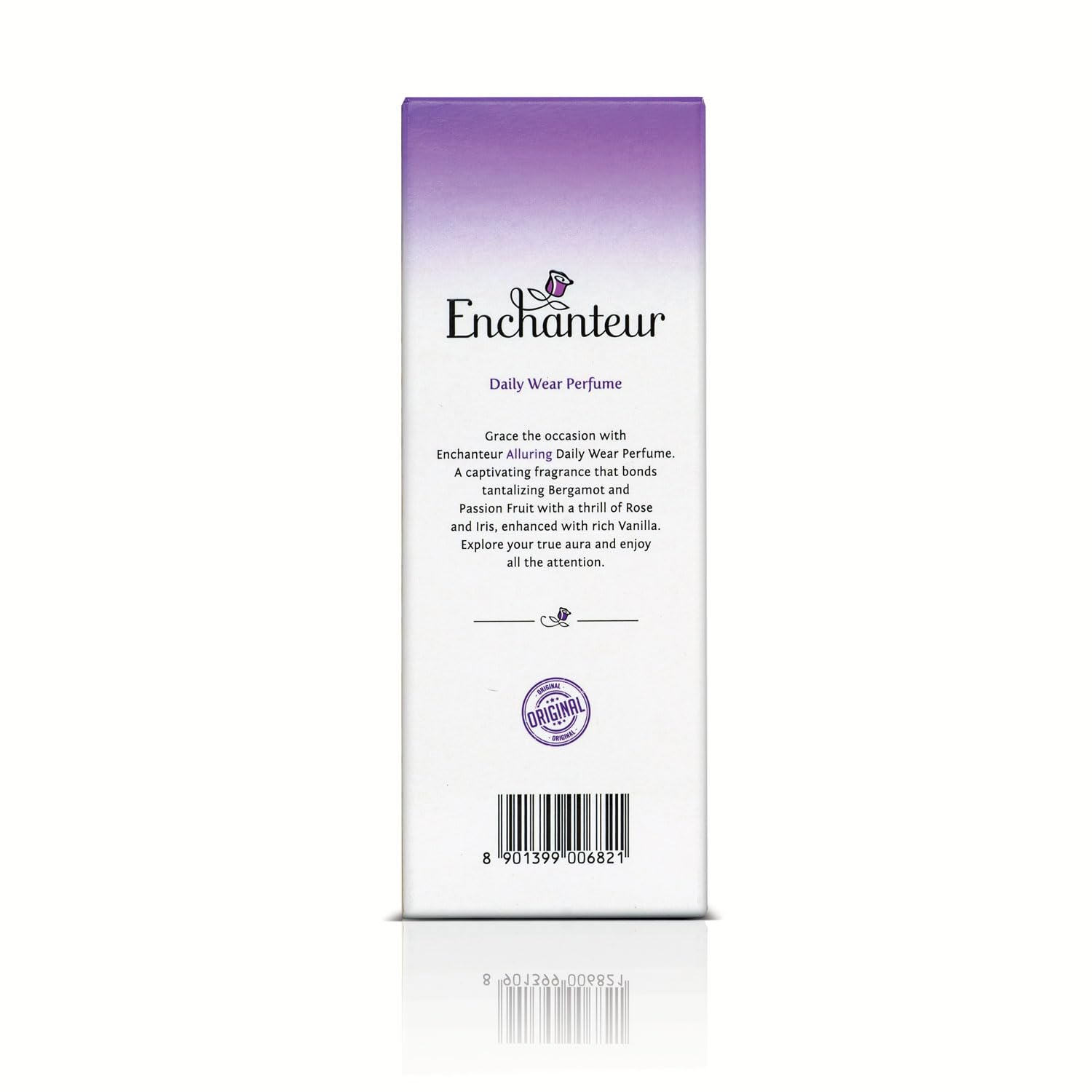 Enchanteur Alluring Rose Perfume for Women - 3.4oz Floral Fragrance, Long-Lasting Eau de Parfum, Romantic & Elegant Scent - Perfect for Date Nights, Special Occasions & Daily Wear