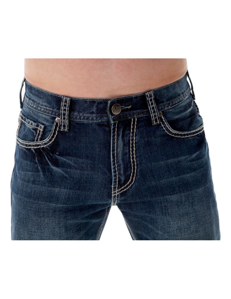 Men's Hooah Stretch Denim Jeans - Comfortable Slim Fit Casual Pants for Work, Outdoor & Daily Wear
