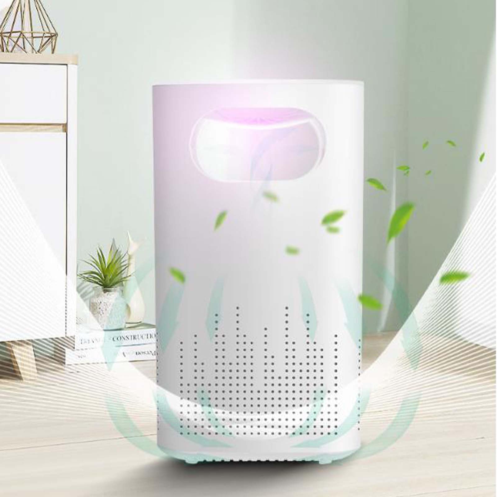 Best Air Purifier for Home & Bedroom - Portable Super Quiet HEPA Air Cleaner with Purple Night Light for Car, Office, Nursery & Allergy Relief - Perfect for Sleep, Pets & Smoke Removal