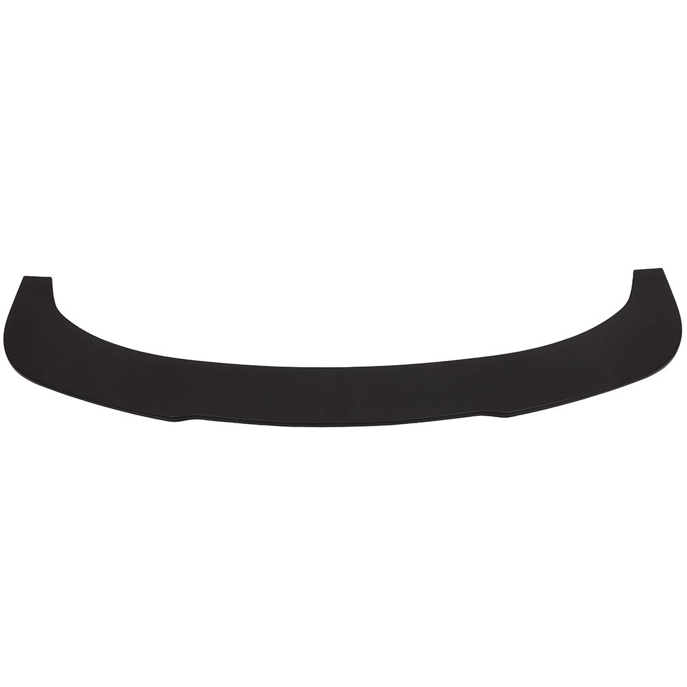 Universal Front Bumper Lip Chin Splitter Spoiler - Matte Black PU Front Lip Body Kit for Most Cars - Enhance Style & Aerodynamics for Sports & Tuner Vehicles