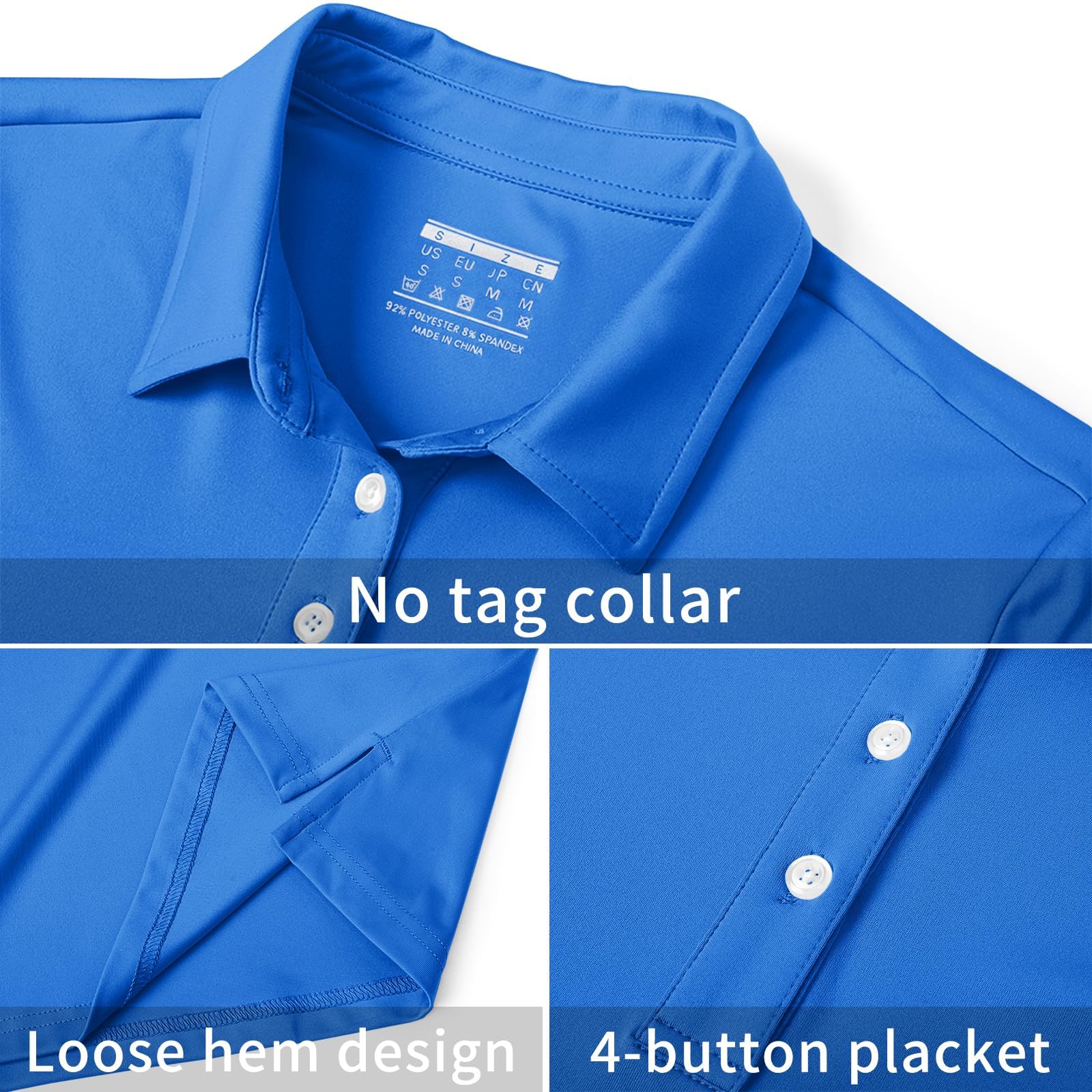 MAGCOMSEN Women's Long Sleeve Polo Shirt - UPF 50+ Sun Protection, Lapel Collar Button Down Top for Golf, Tennis & Sports | Casual Wear, Outdoor Activities & Workout Outfits