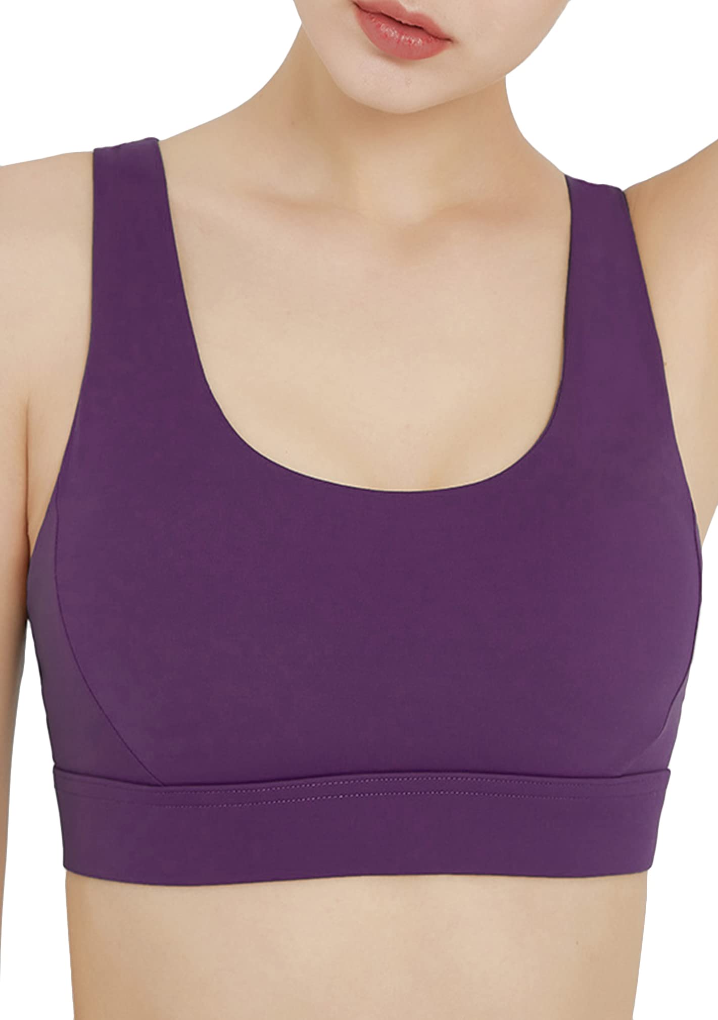 BOFETA Women's Stretchy Crop Tank Top - Casual Camisole for Summer, Workout, Yoga & Layering