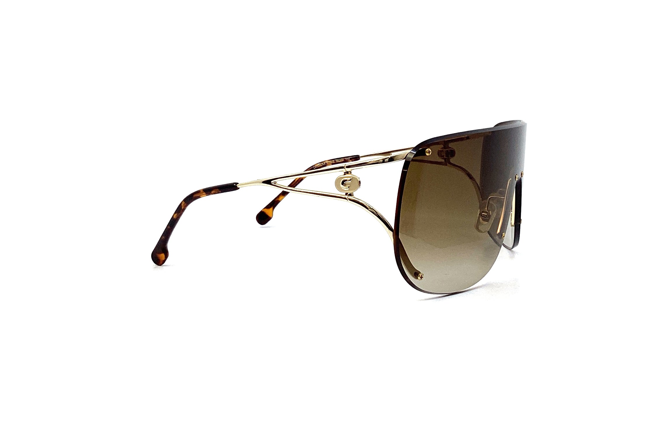 Carrera 3006/S Sunglasses - Brown Shaded Polarized UV Protection Aviator Style for Men & Women | Perfect for Driving, Outdoor Sports & Fashion Accessories