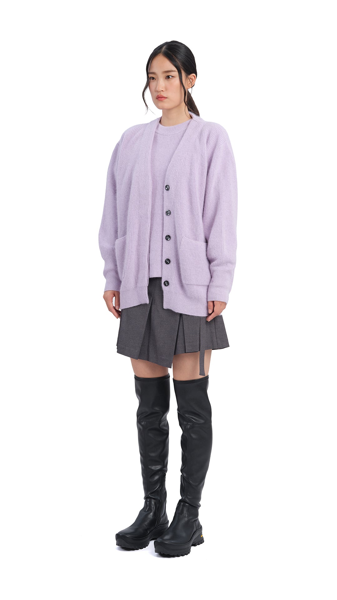 Fox Mix Cardigan for Women - Soft Knit Open Front Sweater | Cozy Fall & Winter Layering, Casual Outfits, Office Wear