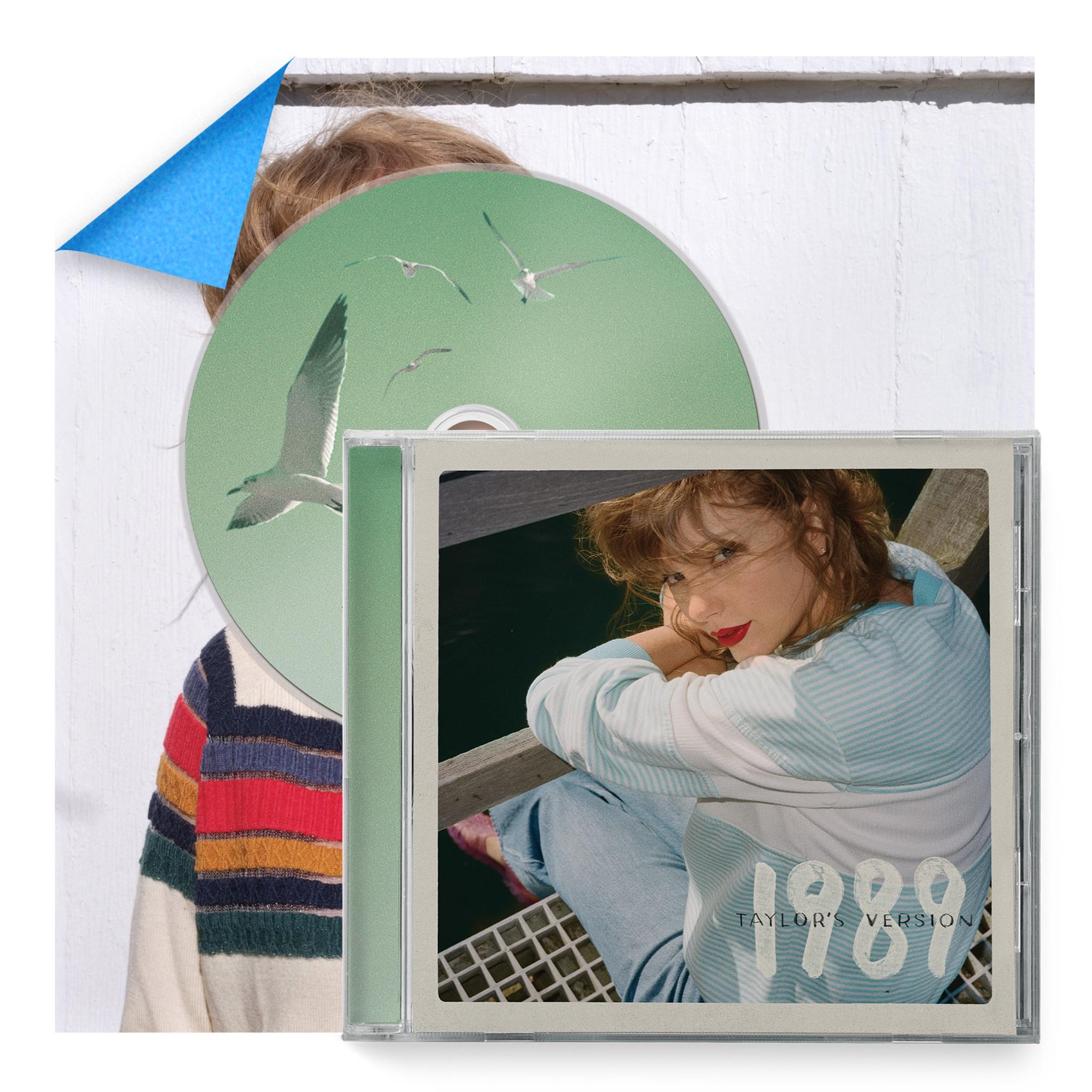 Taylor Swift 1989 (Taylor's Version) Aquamarine Green Deluxe Poster Edition - Exclusive JB Hi Fi Vinyl Record | Perfect for Swiftie Collections, Home Decor & Music Lovers Gifts