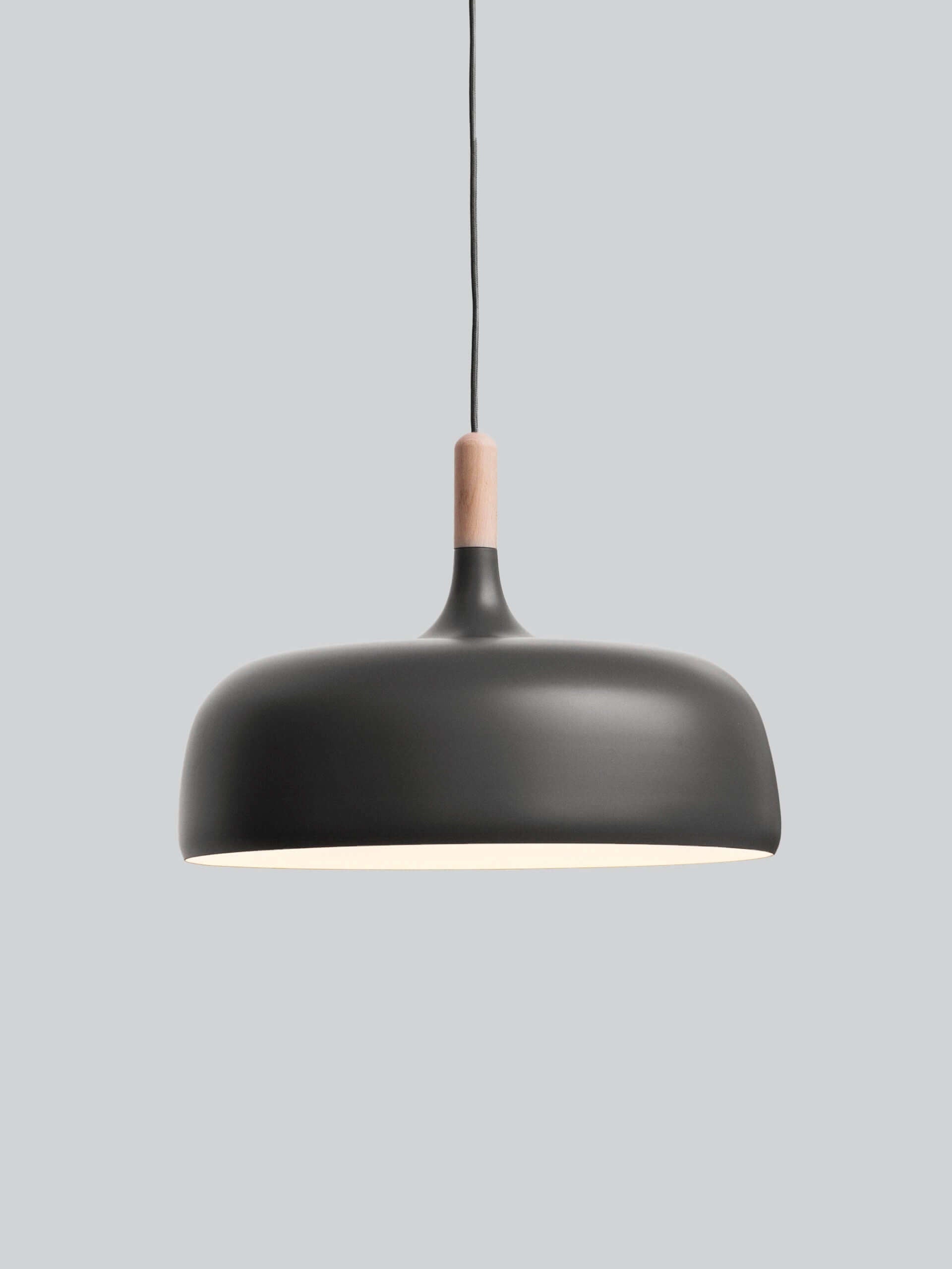 Stylish Acorn Pendant Light Fixture - Modern Hanging Ceiling Lamp for Kitchen Island, Dining Room & Bedroom Decor