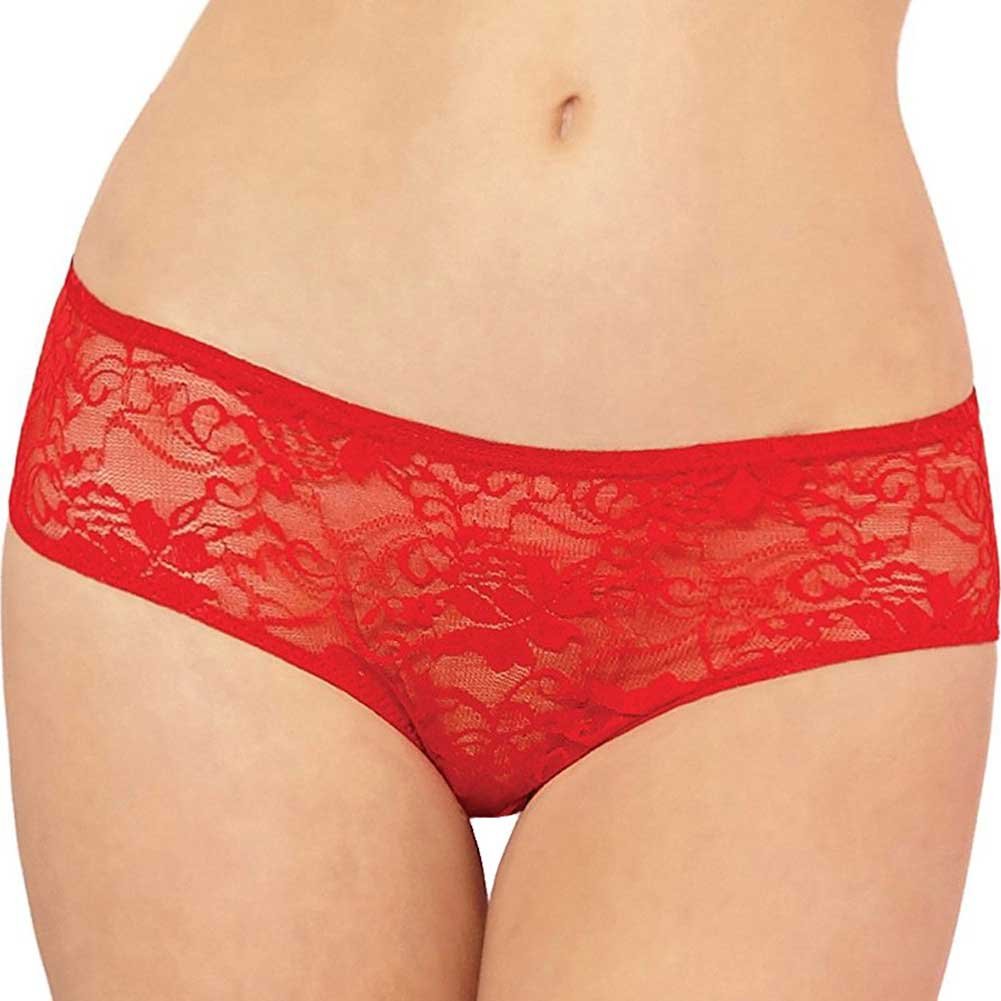 Seven Til Midnight Women's Lace Boyshort Panties for Sleep & Lounge