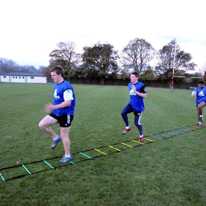 XLR8 Multi-Colored Fastfoot Ladder - Lightweight & Durable Agility Training Equipment for Soccer, Football & Speed Drills - Perfect for Athletes & Fitness Enthusiasts