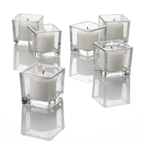 Richland® Unscented White Votive Candles - 10 Hour Burn Time, Pack of 288 - Perfect for Weddings, Restaurants, and Home Decor