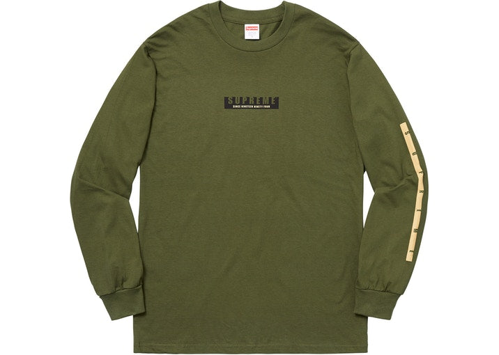Supreme 1994 Long Sleeve T-Shirt - Vintage Streetwear Fashion for Men & Women - Perfect for Casual Wear, Street Style & Hip-Hop Outfits
