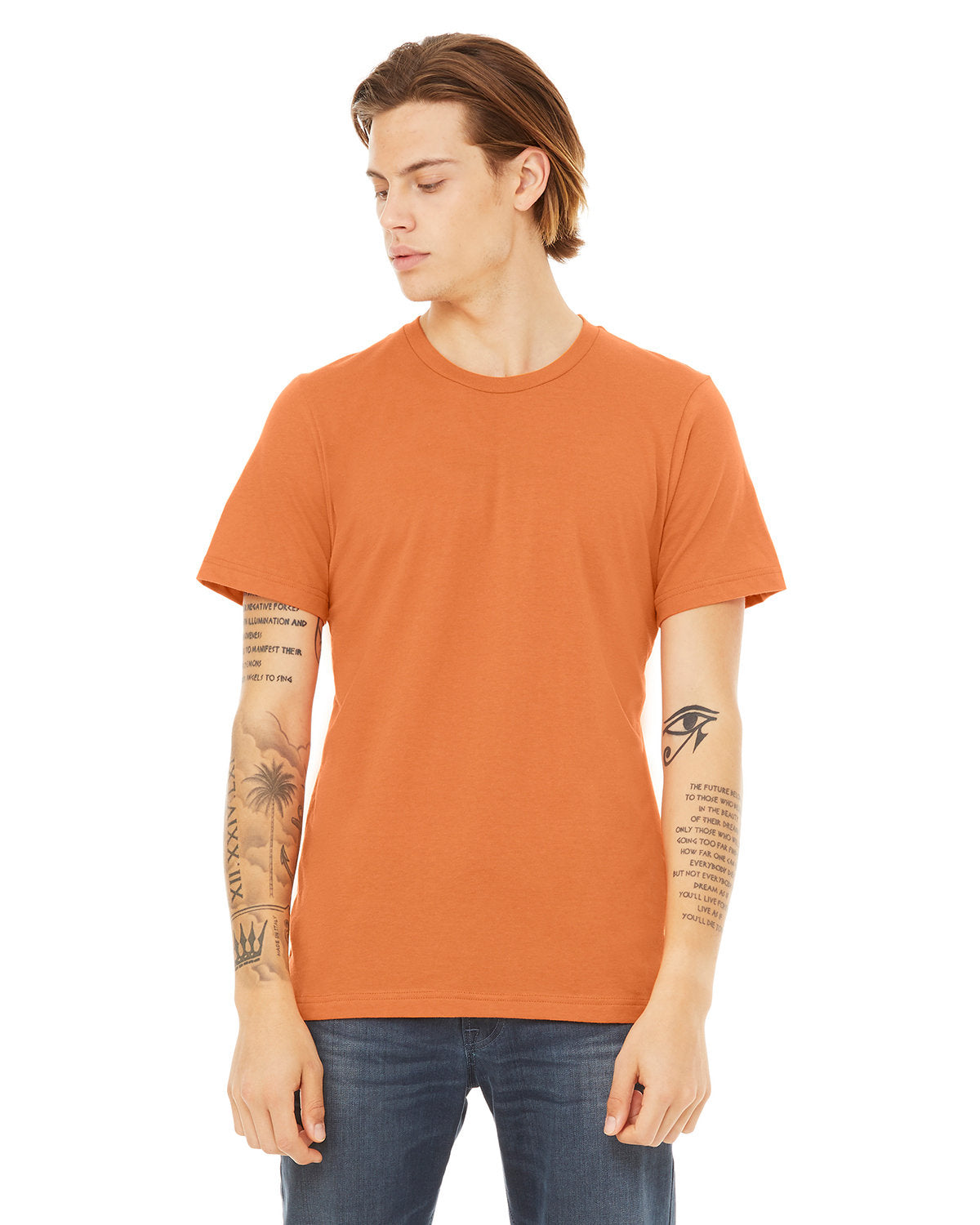 Bella + Canvas 3001C Unisex Jersey Short Sleeve T-Shirt - Soft Cotton Tee for Men & Women - Perfect for Casual Wear, Screen Printing & Everyday Outfits