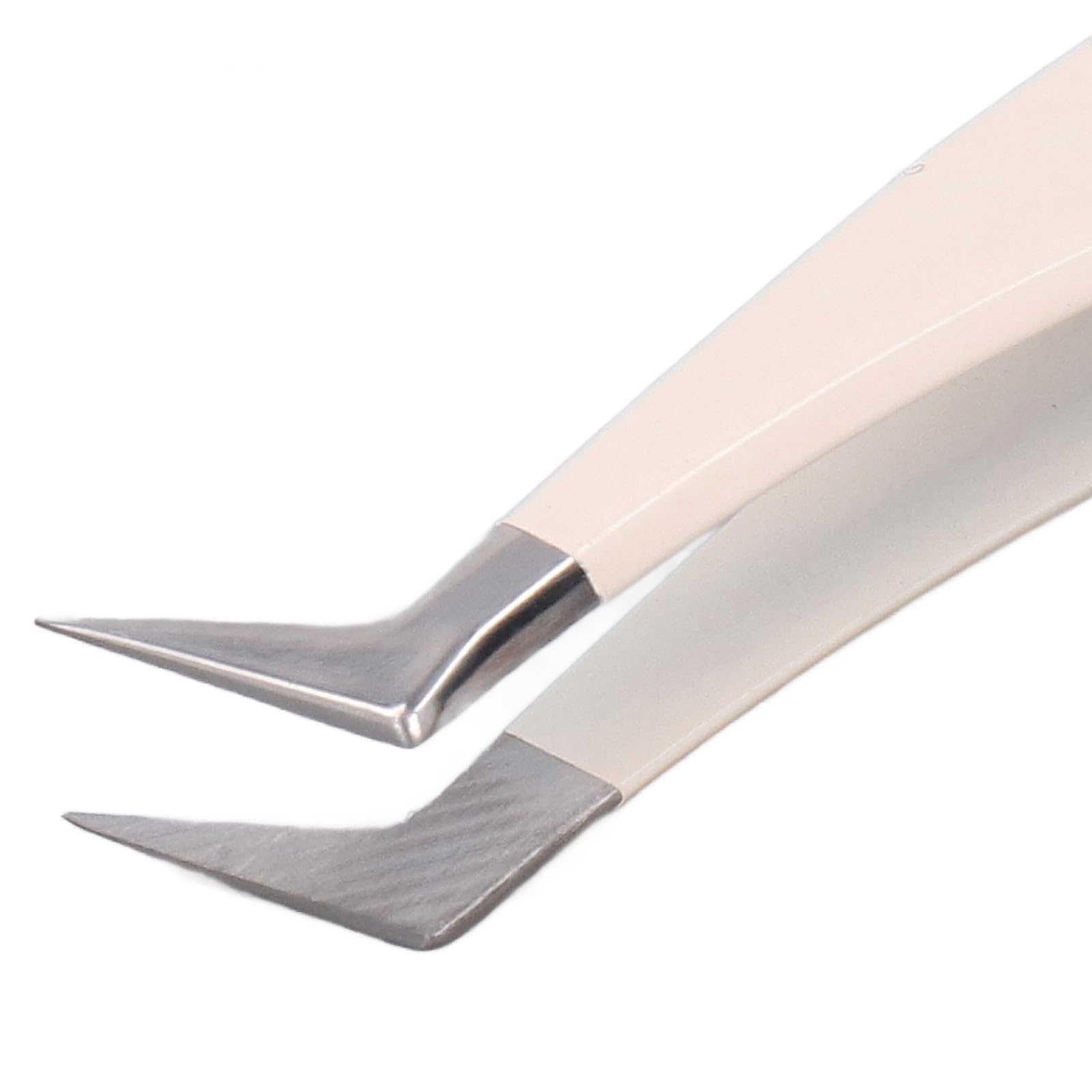 Premium False Eyelash Tweezers - 7-Shape Curved Tip Stainless Steel Eyelash Extension Tool with Fine Tip for Volume Lashes | Lightweight Makeup Tweezers for Professional & Home Use | Perfect for Salon, DIY Lash Extensions & Beauty Enthusiasts
