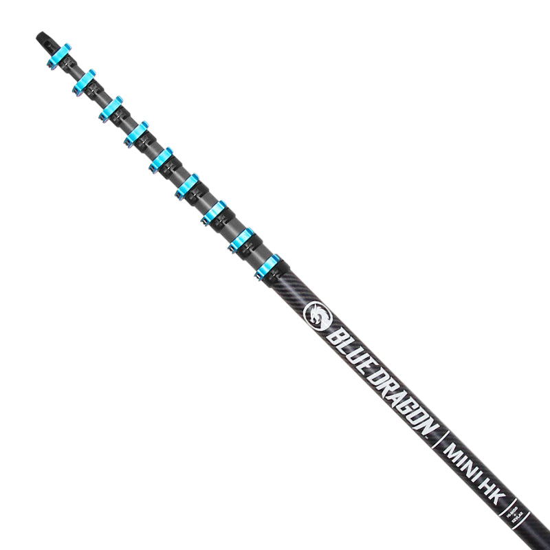 Blue Dragon Mini HK Water Fed Pole - Lightweight Telescopic Window Cleaning Pole for High Reach, Perfect for Home & Commercial Use - Ideal for Cleaning Windows, Gutters, and Solar Panels